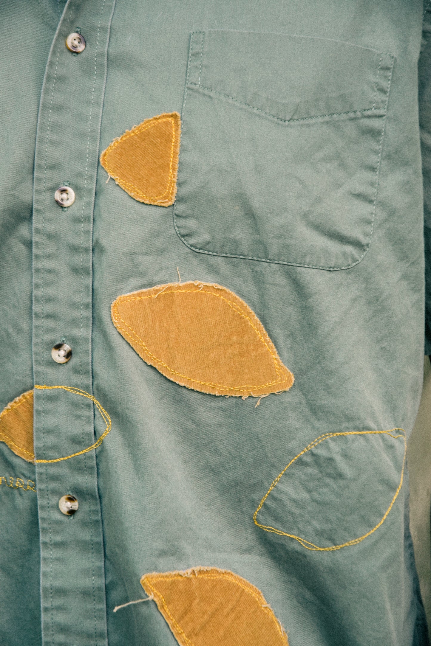 FAITHFULNESS Button Down - Sage