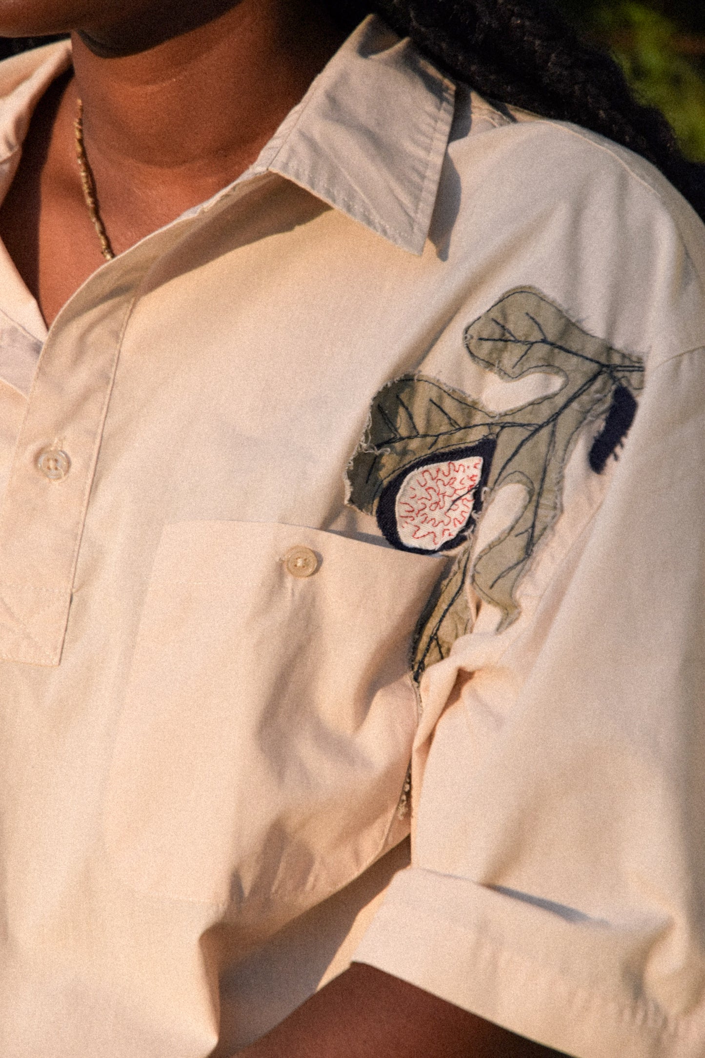 SELF CONTROL Fisher Shirt - Cream