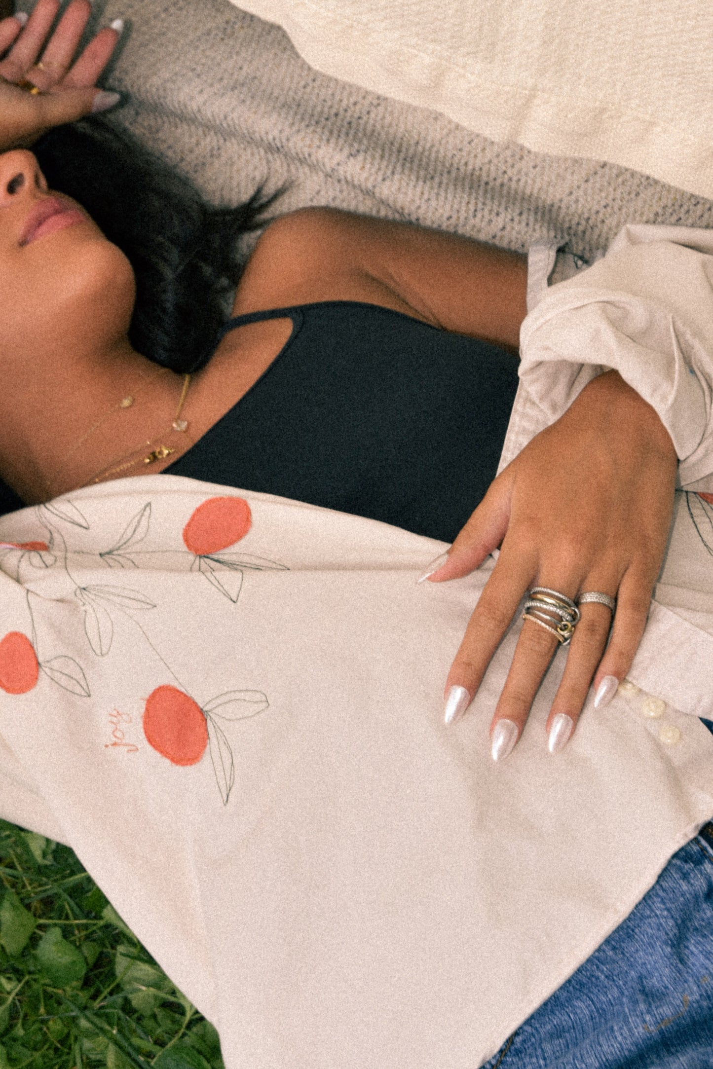 JOY Button Down - Cream