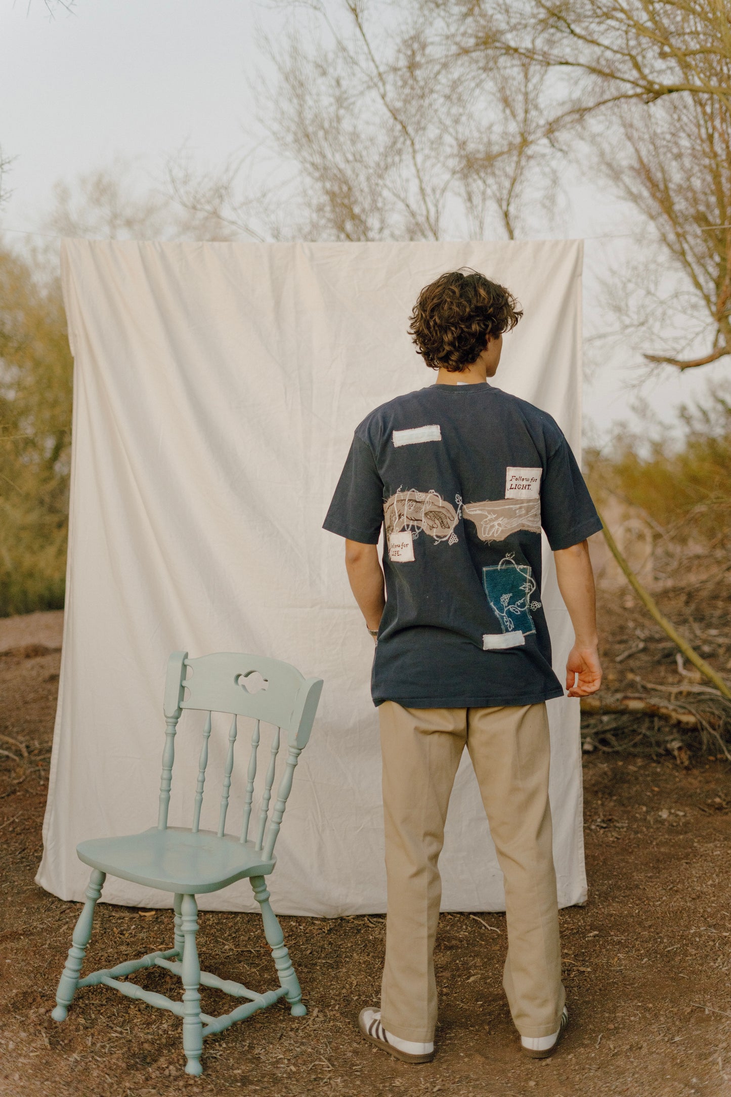 “Follower” Tee - Navy