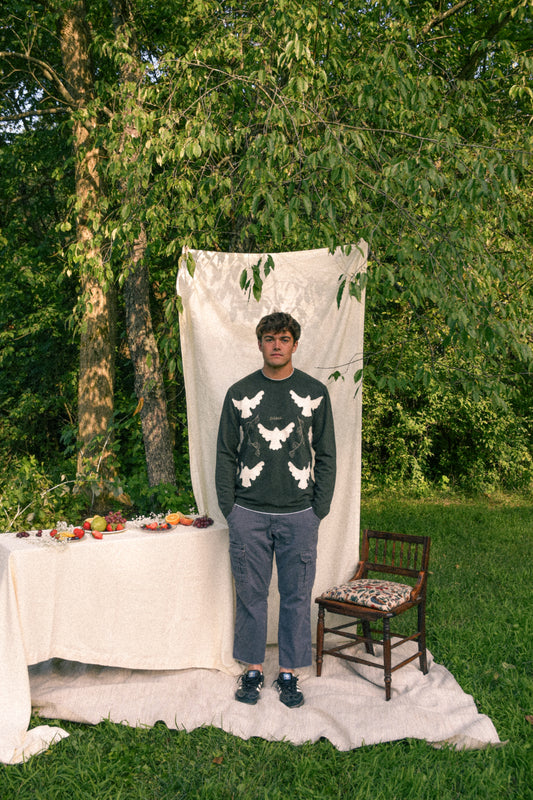 PEACE Sweater - Forest