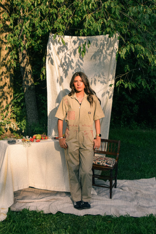 GOODNESS Dickies Coveralls - Beige