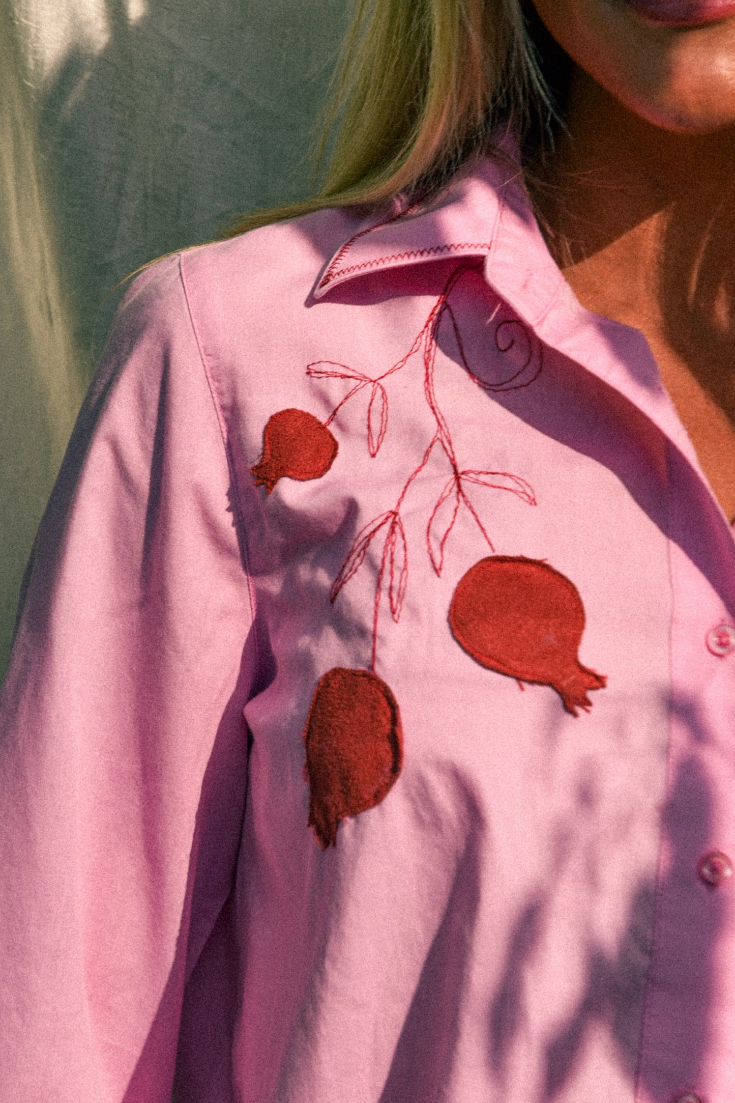 LOVE Button Down