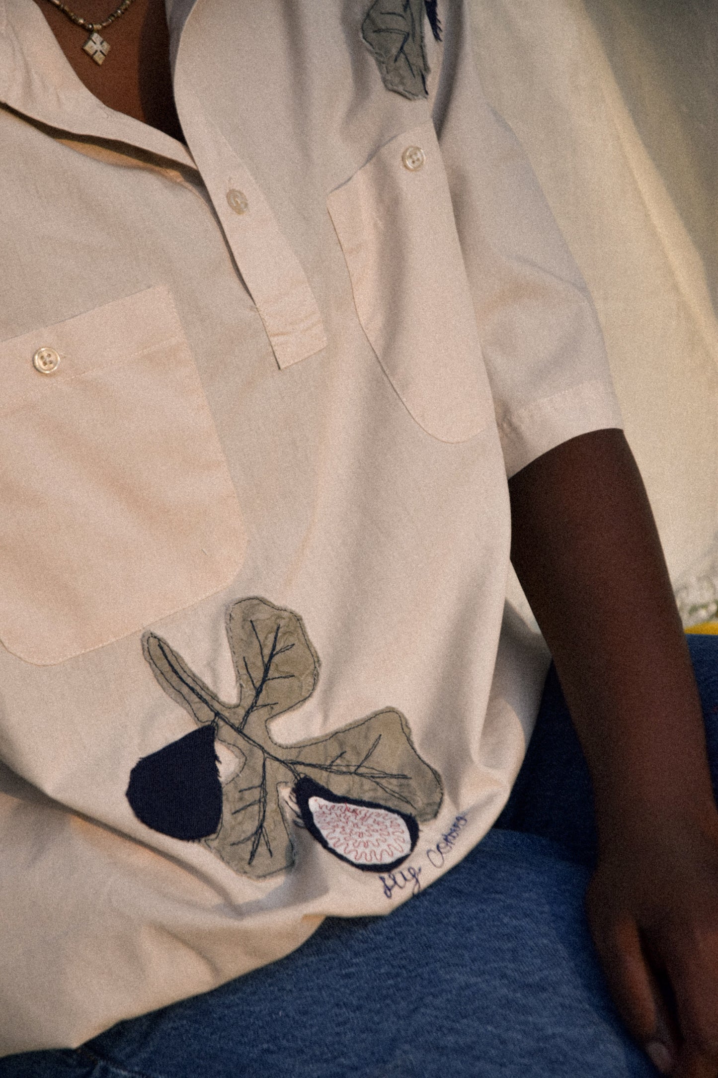SELF CONTROL Fisher Shirt - Cream