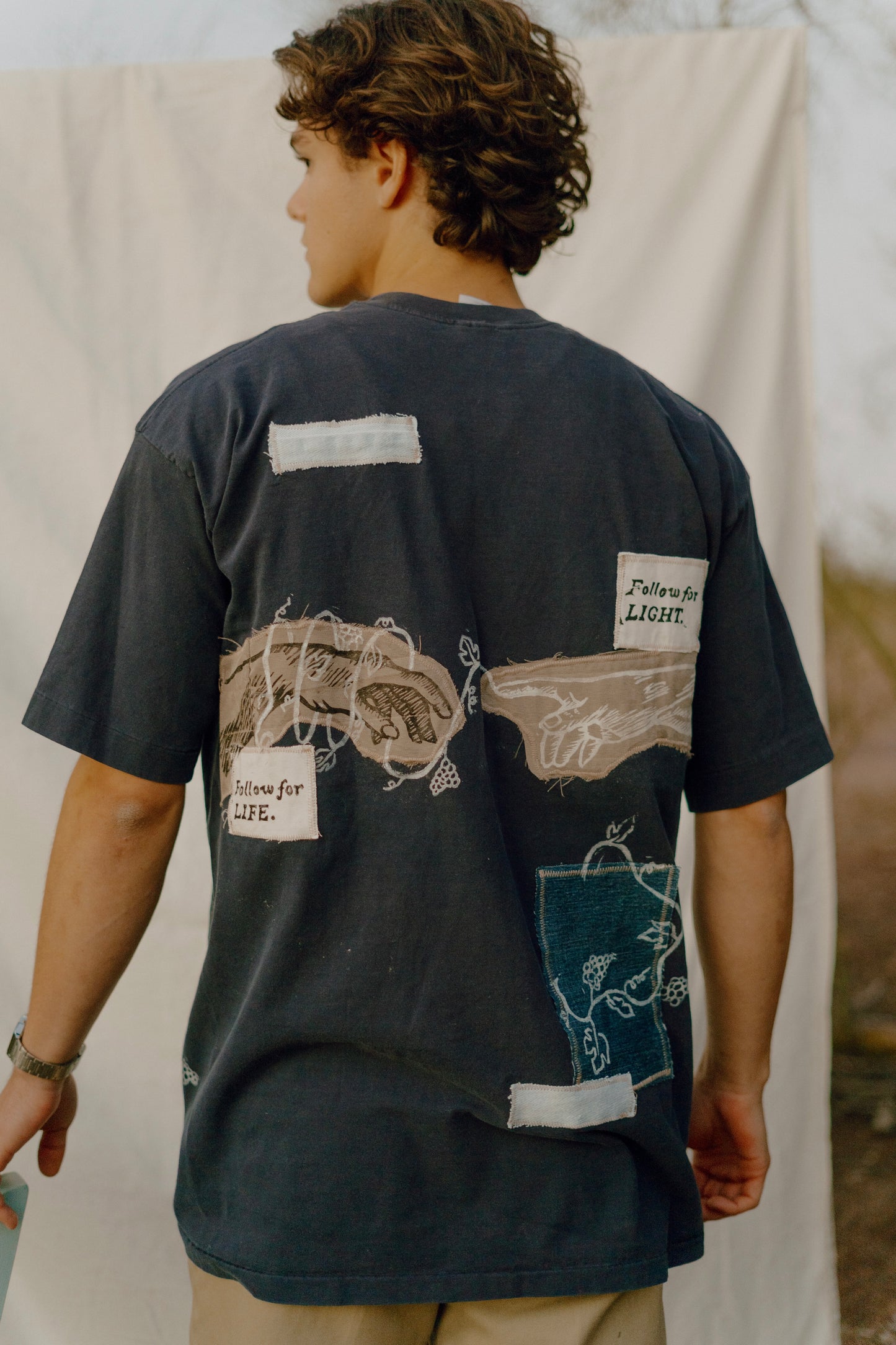 “Follower” Tee - Navy