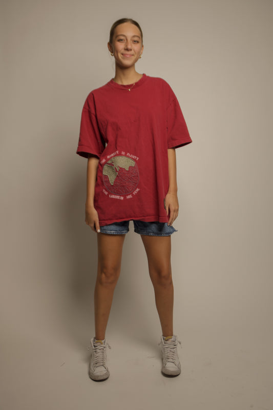10/40 Window Tee - Red